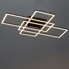 Image de Plafonnier ou applique LED dimmable futuriste triple rectangle - Eli