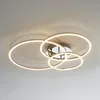 Image de Plafonnier design LED triple cercle - Paciano