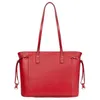 Image de Sac porté épaule Hexagona - Rouge - 40x30x13 cm - Cuir - Femme