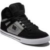 Image de Chaussures montantes - DC Shoes Pure - Daim-Nubuck - Noir - Système de lacets - Homme