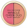 Image de Max Factor Miracle Glow Duo Illuminateur et Blush compact 30 Dusky Pink & Copper