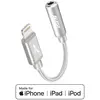 Image de Akashi Adaptateur Audio Lightning MFI vers Jack 3.5 mm Argent