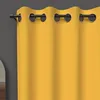 Image de Rideau à oeillets 135x180 cm OCCULTANT jaune radieux par Soleil dOcre
