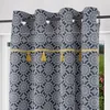 Image de Voile à oeillets coton 135x250 cm ESMERALDA par Soleil docre