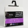 Image de Protège taie doreiller en coton 50x70 cm MOLLETON par Soleil docre