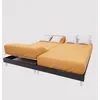 Image de Drap housse TPR en coton 57 fils 2x70x190 cm UNI moutarde par Soleil dOcre