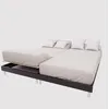 Image de Drap housse TPR en coton 57 fils 2x80x200 cm UNI lin par Soleil dOcre