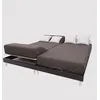 Image de Drap housse TPR en coton 57 fils 2x80x200 cm UNI brun par Soleil dOcre