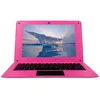 Image de Ordinateur Portable 10.1 Pouces Écran IPS Tactile Android 12 WiFi Bluetooth - Rose - Yonis