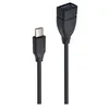 Image de Cables USB Accsup ADAPTATEUR USB-C MALE VERS USB 3.1 FEMELLE NOIR