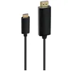 Image de Cables USB Accsup CABLE USB-C VERS HDMI ULTRA HD 4K 3M NOIR