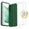 Image de Coque antichoc compatible Galaxy S23 Vert + 2 protections écran - EVETANE