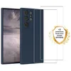 Image de Coque antichoc compatible Galaxy S23 Ultra Bleu + 2 protections écran - EVETANE