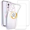 Image de Coque antichoc compatible Galaxy A55 Transparente + 2 protections écran - EVETANE