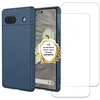 Image de EVETANE Coque compatible Pixel 7a antichoc Bleu Marine + 2 vitres