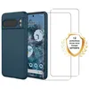 Image de Coque antichoc compatible Pixel 8 Pro Bleu + 2 protections écran - EVETANE