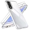 Image de Coque antichoc compatible Galaxy S25 Edge Transparente + 2 protections écran - EVETANE