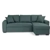 Image de Canapé dangle convertible réversible 4 places - Tissu Vert - L 244 x P 151 x H 90 - HAMILTON - Fabriqué en Ukraine