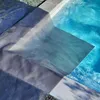 Image de Bâche Solaire Piscine Gris Silver - EDENEA - Rectangle - 6 x 4 m - 350 Microns -  illets offerts - Recoupable