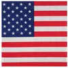 Image de SANTEX Serviette de table Amérique tricolore