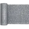 Image de Ruban de table - SANTEX - 7036-4-20 - Argent - 18cm x 5m - Paillettes brillantes