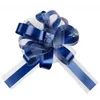 Image de Noeud - JOUR DE FETE - 5 Noeuds Tulle Bleu Marine - Polypropylène - 5 cm