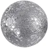 Image de Mini-boules pailletées décoratives - SANTEX MARIAGE - Sachet de 50 - Argent - Polystyrène - Ø 1 cm
