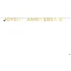 Image de Banderole en carton 2.5m - Joyeux Anniversaire Or