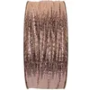 Image de Bobine ruban décoratif métallique rose gold 3mm x 25m (x1) REF/2544