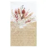 Image de 20 Serviettes de table en papier au style nature Champêtre floral 40 x 33cm REF/7926