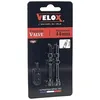 Image de Lot de 2 valves de pneu tubeless - Velox - Aluminium - Universel - Gris - Quatre saisons