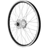 Image de Roue avant VTT alu axe plein Velox Shimano ER10 DH-C3000 6V-3W - noir - 20