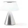 Image de Lampe LED portable - LEXON DESIGN - LUMA L - Aluminium poli - Bleu foncé - Portable
