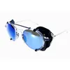 Image de Lunettes de soleil - JULBO - Legacy J5641132 - Monture ronde - Verres Spectron 3 Bleu - Coques cuir amovibles