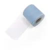 Image de Rouleau de tulle bleu ciel 20 mètres - Bleu