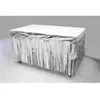 Image de JUPE DE TABLE MÉTALLISÉ 74CMX4.20CM ARGENT Gris Argent