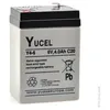 Image de Yucel - Batterie plomb AGM YUCEL Y4-6 6V 4Ah F4.8-Yucel
