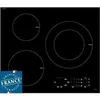 Image de Table de cuisson induction - SAUTER - 3 zones - 7200 W - L60 x P52 cm - Revêtement verre - Noir - SPI6300