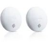 Image de SOMFY 1875324 - Lot de 2 détecteurs de fumée - Sirène 85dB - Compatible Home Alarm (Advanced Essential) et Somfy One (+)