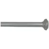 Image de Tringle à Rideau Sans Perçage Ø20 mm - 90 à 140 cm Nickel satiné