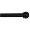 Image de HAROLD - Kit Tringle Extensible ø 16/19 mm 110 à 210cm Noir mat