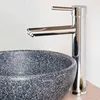 Image de Mitigeur lavabo haut chromé ESSEBAGNO - Diamètre de perçage 35mm - Hauteur totale 295mm - Finition chromé