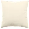 Image de Coussin - HOME MAISON - Ecru - 40 x 40 cm - Déhoussable - Coton Naturel - Intérieur