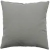 Image de Coussin Déco Uni Déhoussable Panama 40x40cm Gris Clair