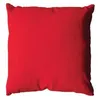 Image de Coussin uni en polyester déhoussable Rouge 40x40 cm