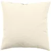 Image de Coussin déhoussable uni en coton Ecru 60x60 cm