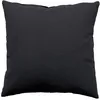 Image de Coussin déhoussable uni en coton Gris Foncé 40x40 cm
