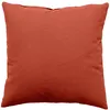 Image de Enjoy Home - Grand Coussin déhoussable Panama - 60 x 60 cm - Orange Terre cuite