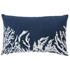 Image de Coussin Déco Imprimé Azur 30x50cm Bleu Marine
