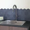 Image de Portofino Mitigeur de cuisine à Douchette Extractible - Gris gun métal - Essebagno